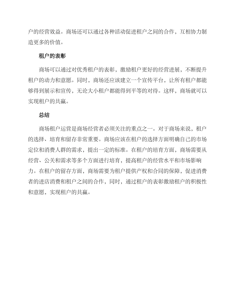 商场租户运营方案_第3页