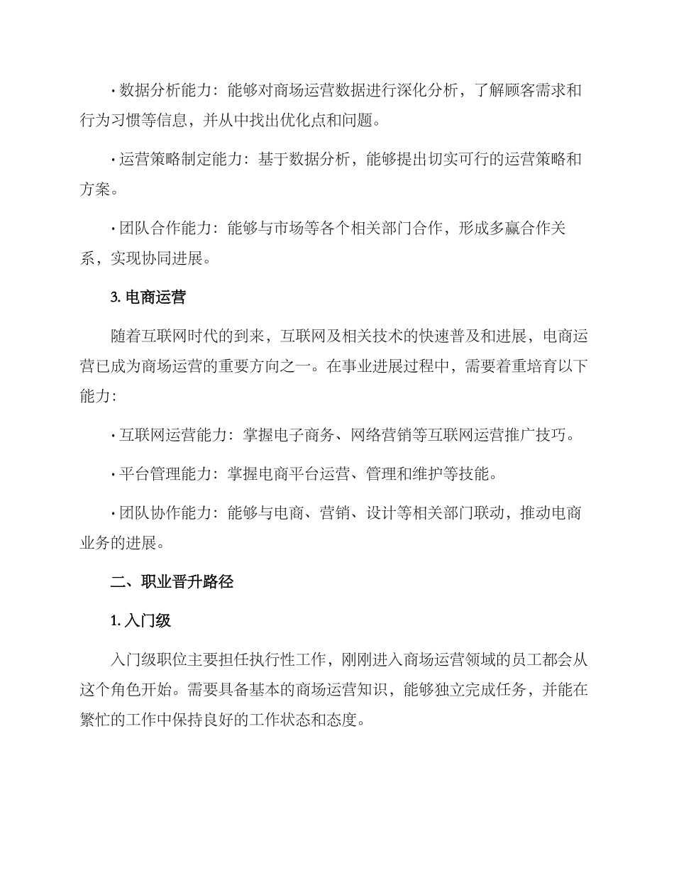 商场运营晋升方案_第2页