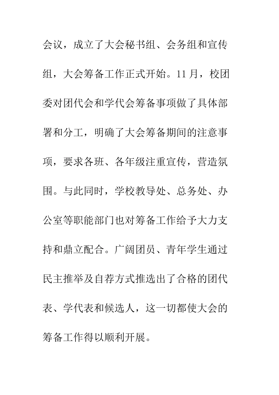 团代会筹备情况报告--精编范文_第2页