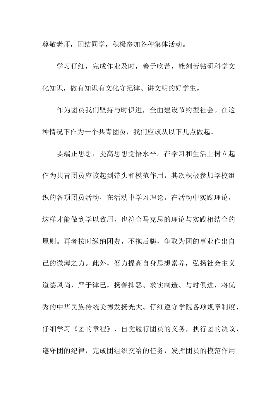 团员个人工作自我总结_第2页