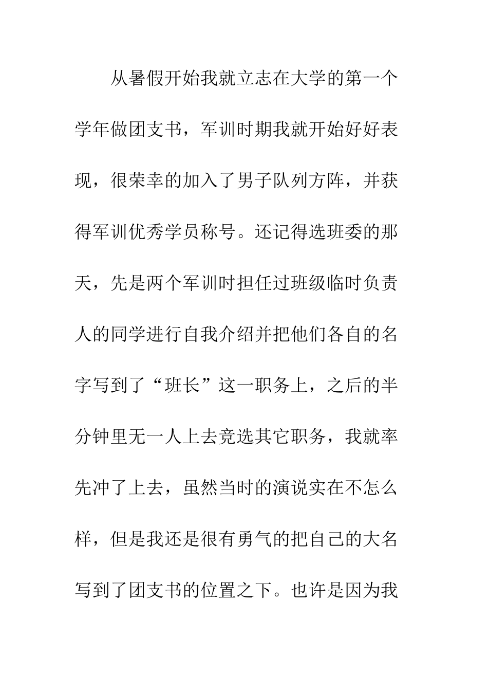 团支书个人工作总结书--精编范文_第2页