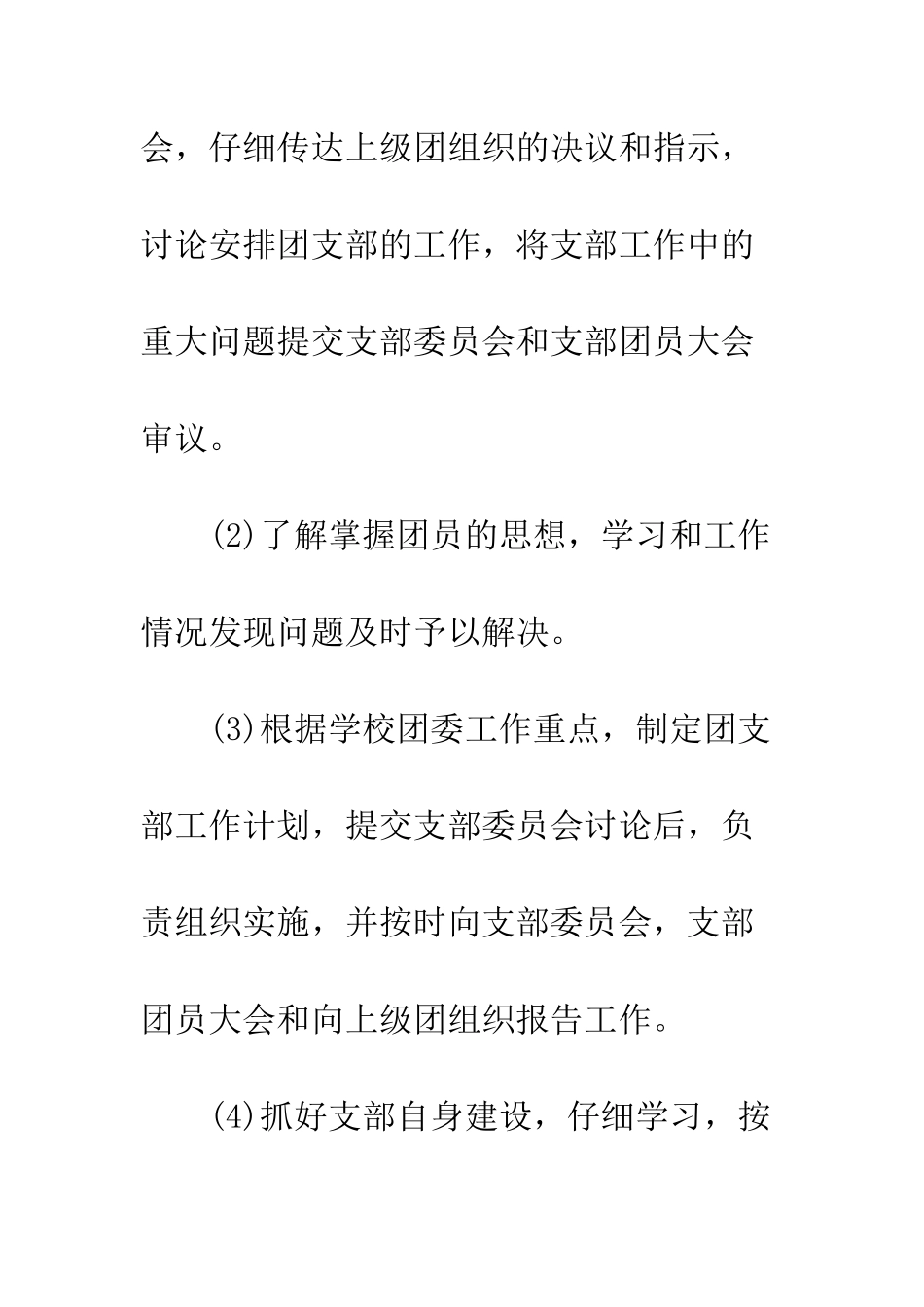 团支部书记职责---精编范文_第2页