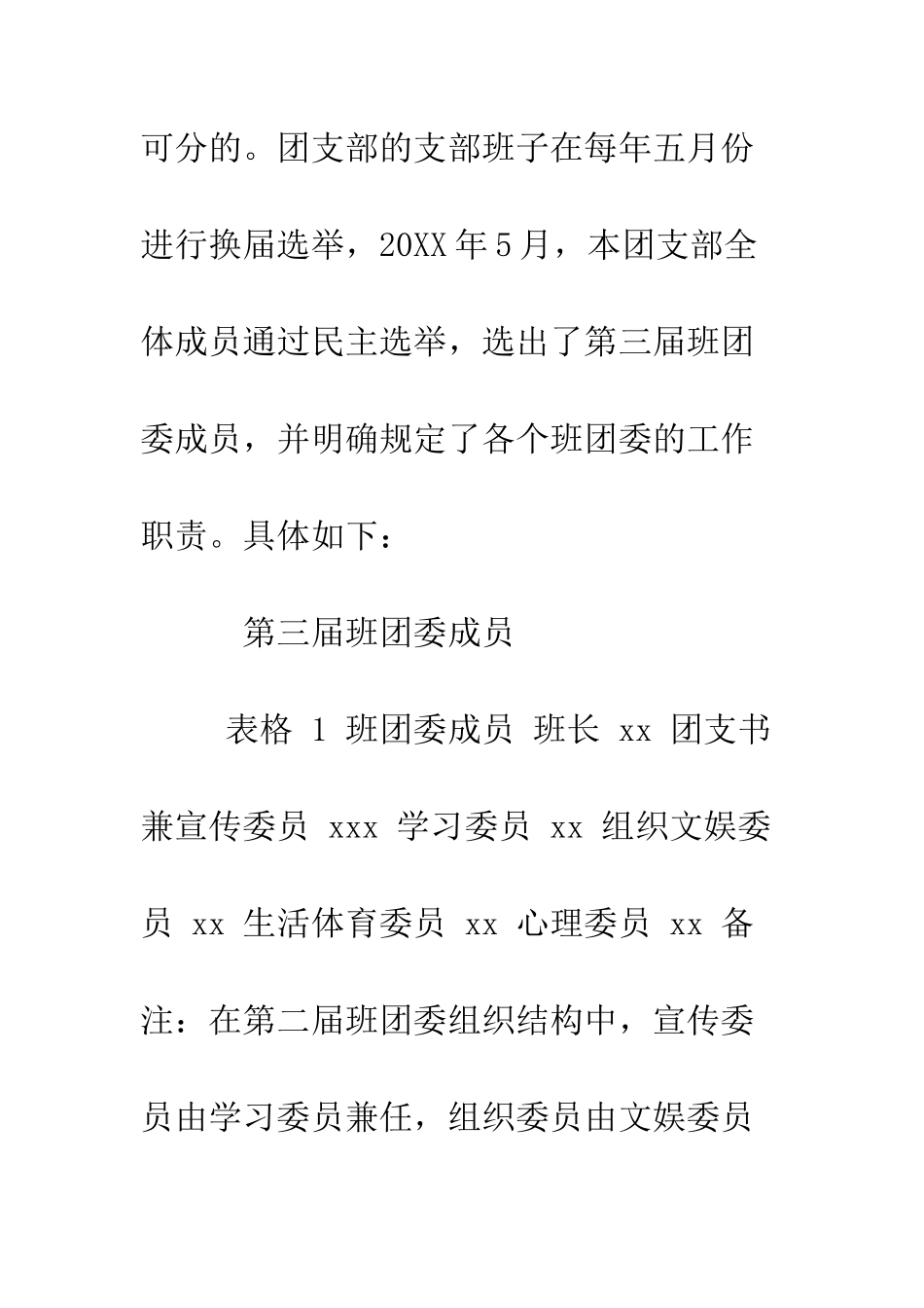 团支部工作汇报材料--精编范文_第2页