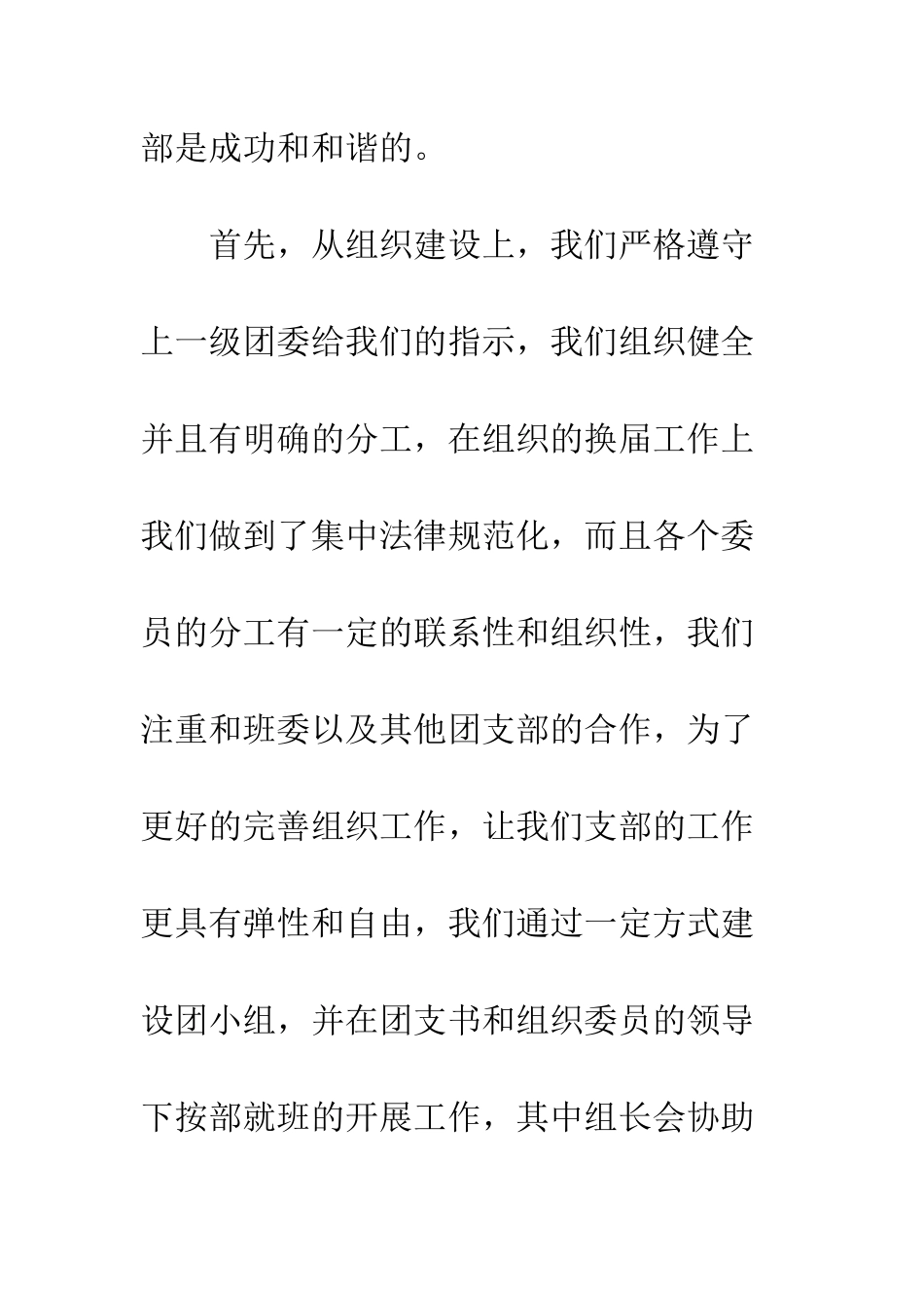 团支部年度工作总结--精编范文_第2页