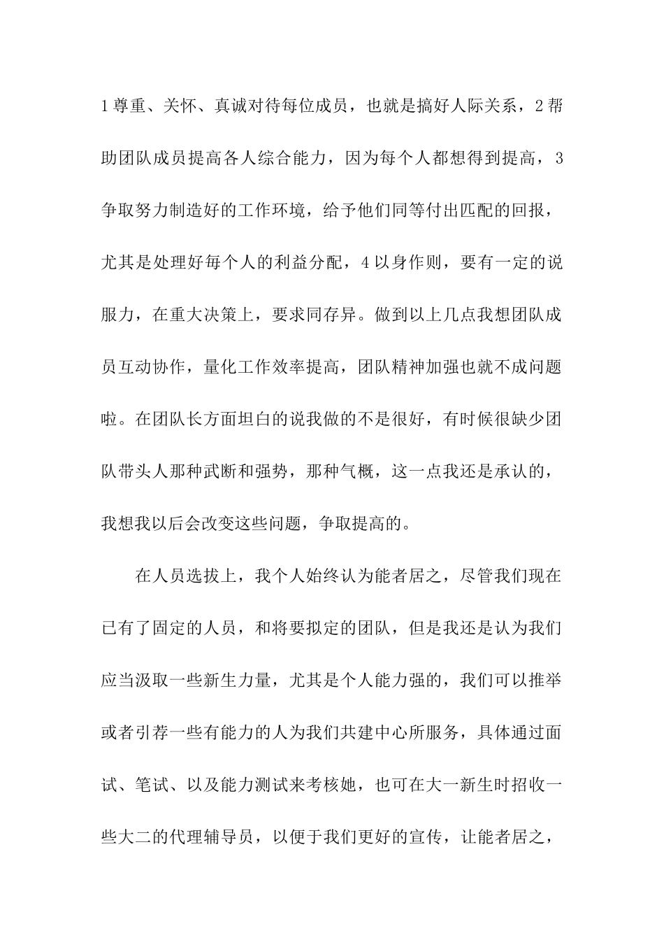 团队组长申请书_第2页