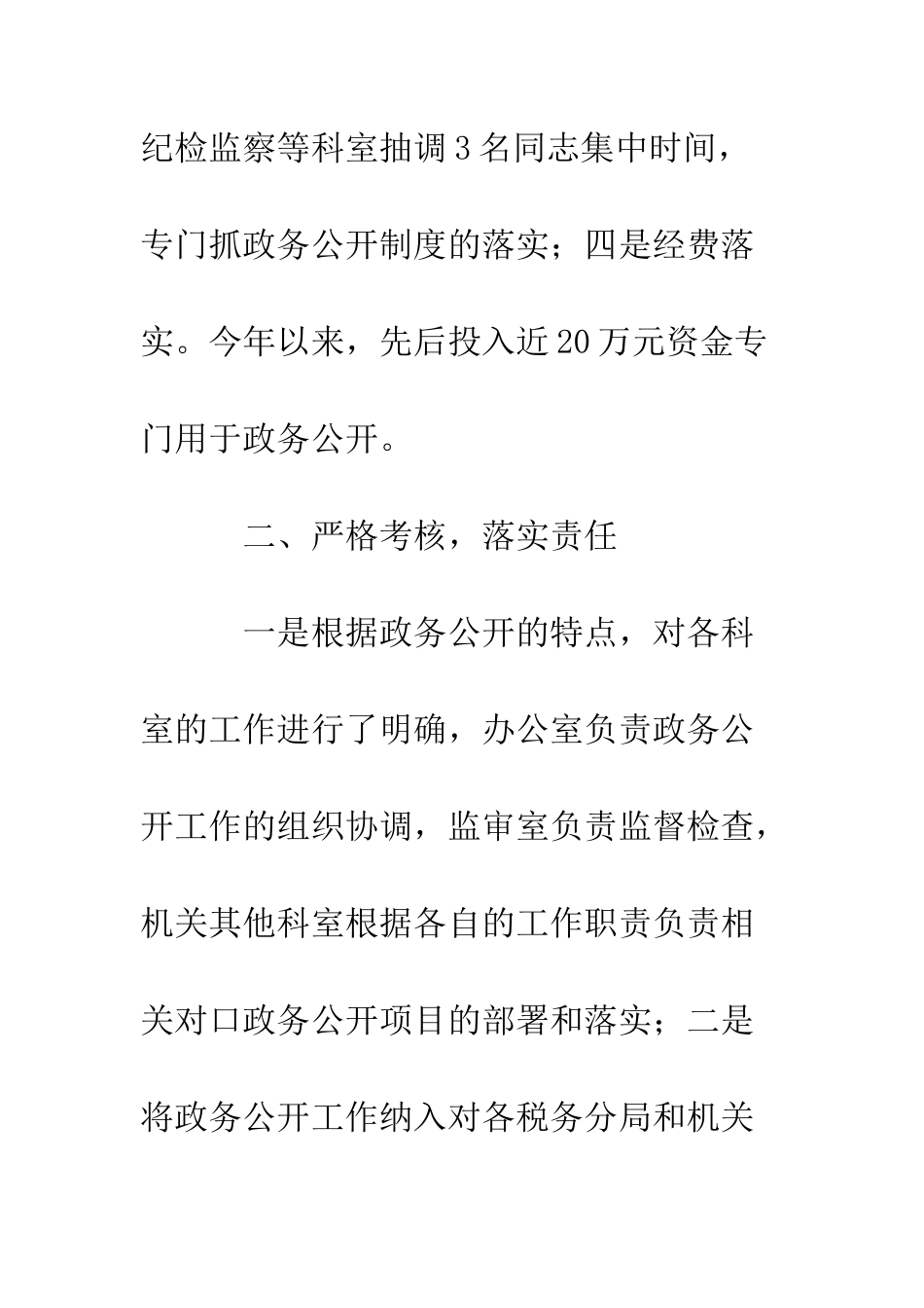 地税局政务公开工作总结--精编范文_第3页