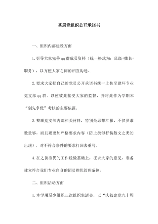 基层党组织公开承诺书-3