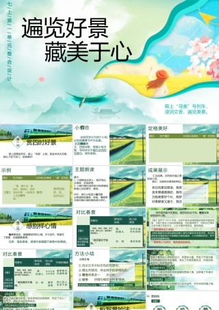 （七上第一单元整合设计）遍览好景，藏美于心