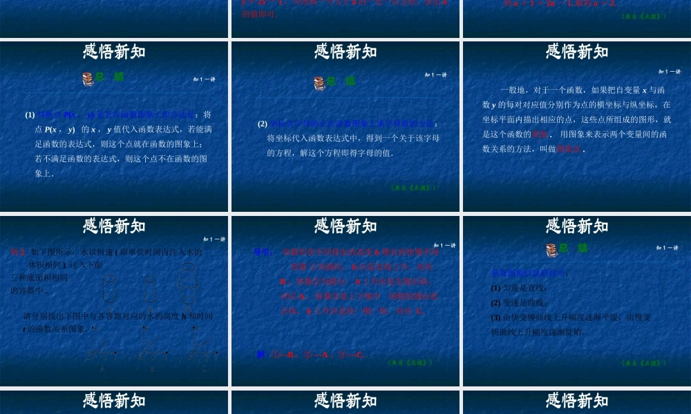 12.1.3 函数的表示法——图像法