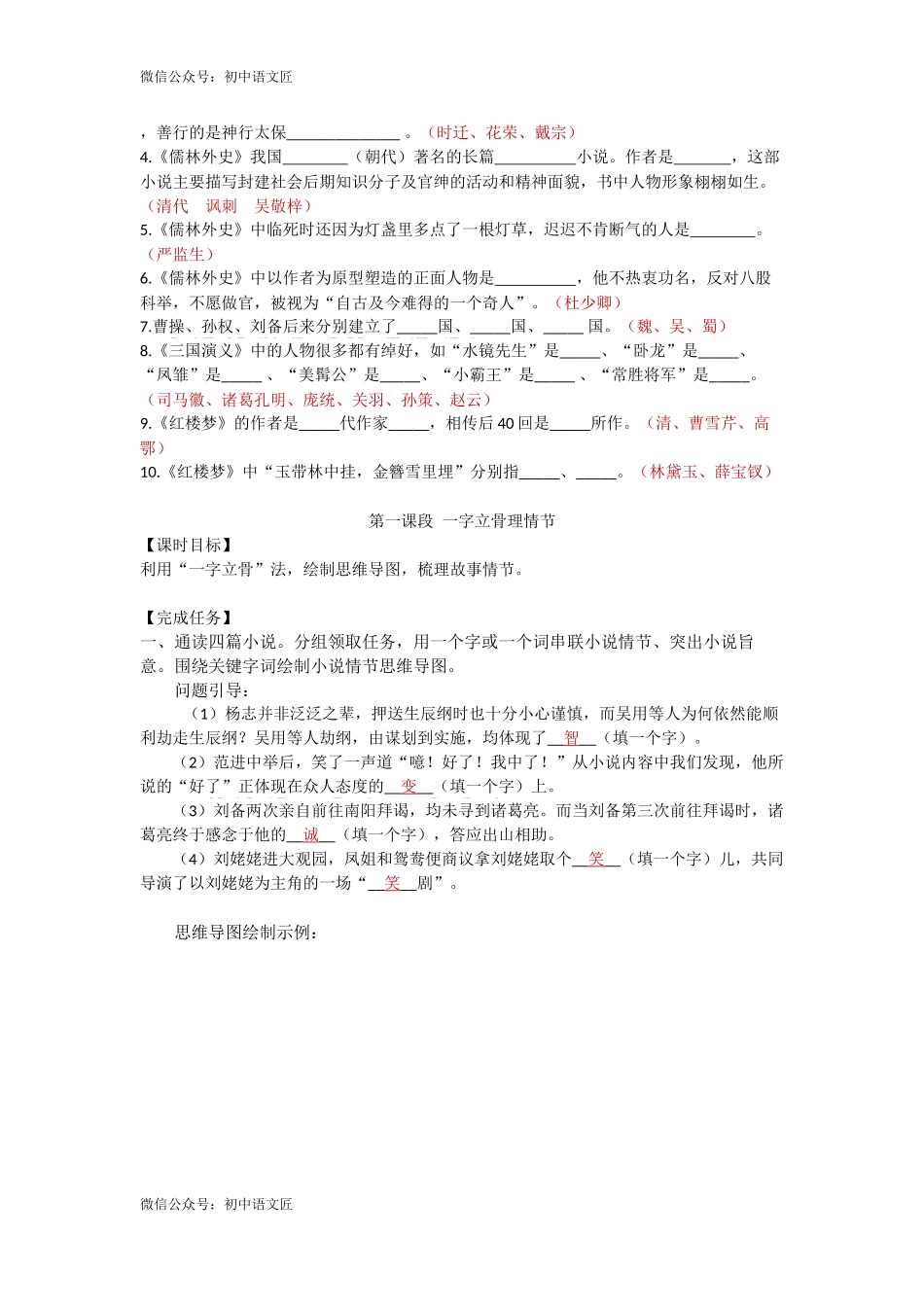 （九上第六单元整合）书林撷英，品味人生 教学设计_第2页