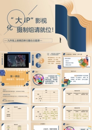 （九上第四单元整合设计）“大IP”影视化，摄制组请就位 课件