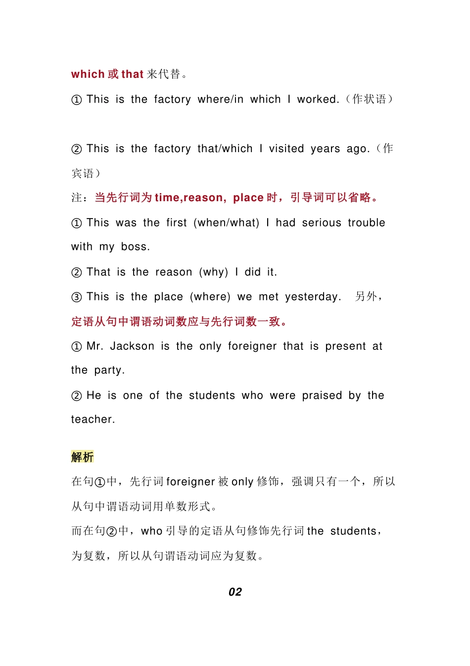 高中英语语法填空6个易错点整理_第2页