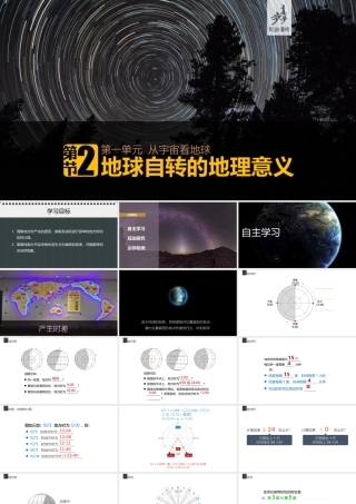 1.2地球自转的地理意义.课时2