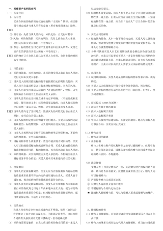 第10章 合同法律制度(分则)