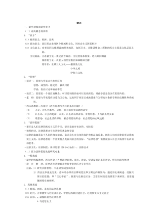 西方法律思想史(庞凌)