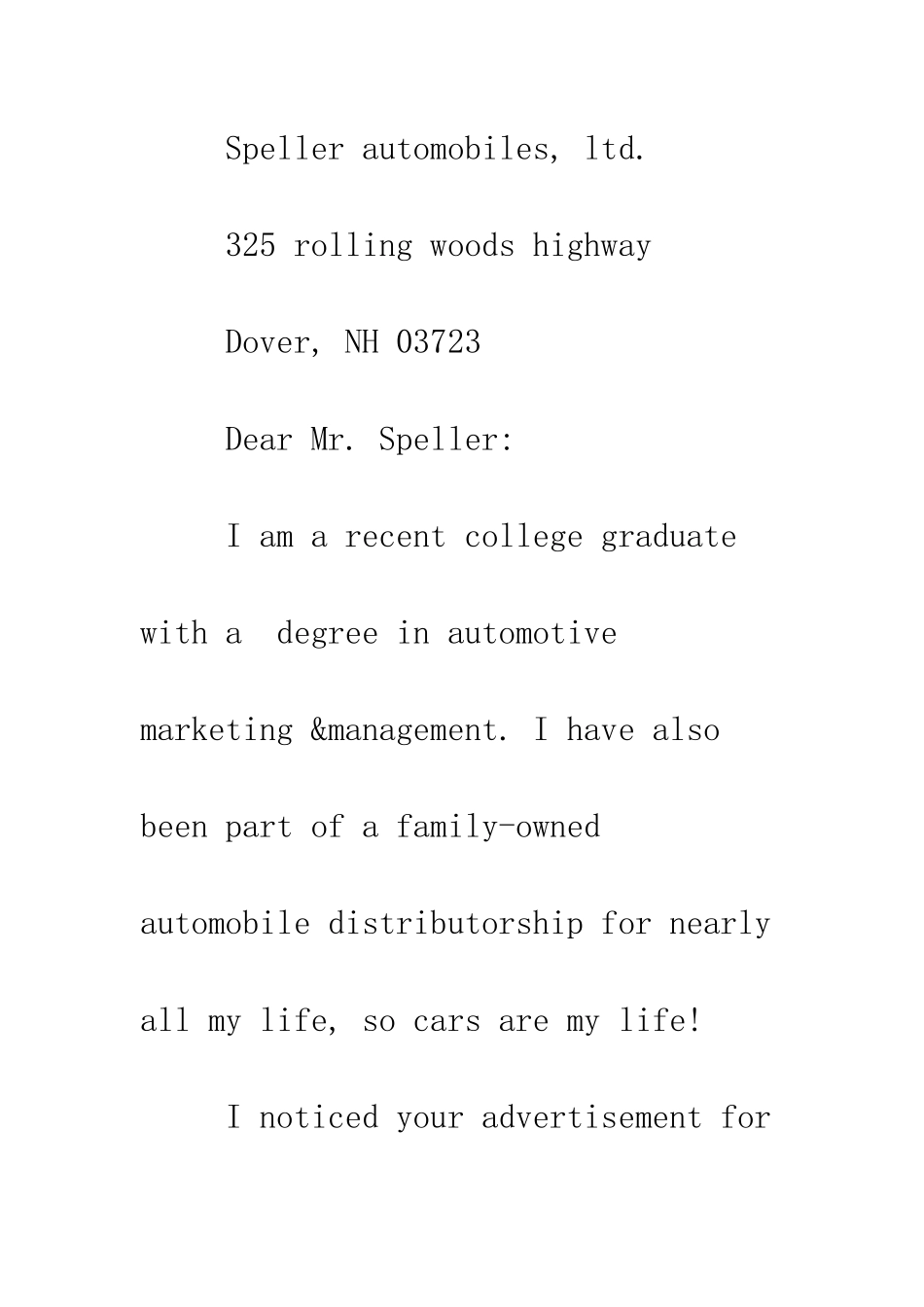 大学毕业生求职信范文--精编范文_第2页