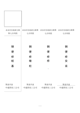 档案盒标签(安全资料)