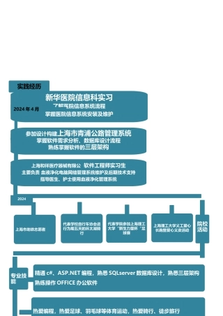 067-墨蓝色块时间线