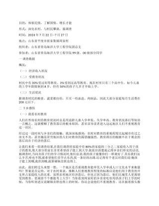 09年大学生三下乡实践论文