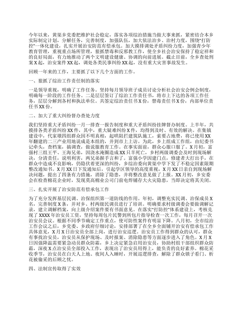 2021年综合治理工作总结_第1页