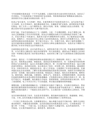 2024三下乡社会实践报告