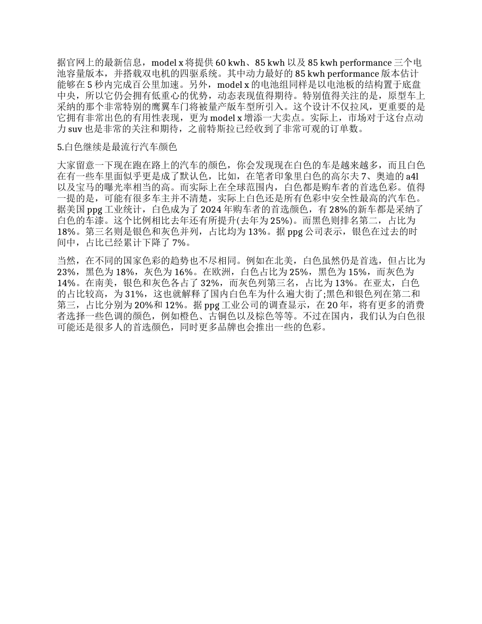 2024全球五大新车趋势调查报告_第3页