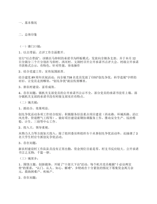 2024创先争优工作督查情况汇报