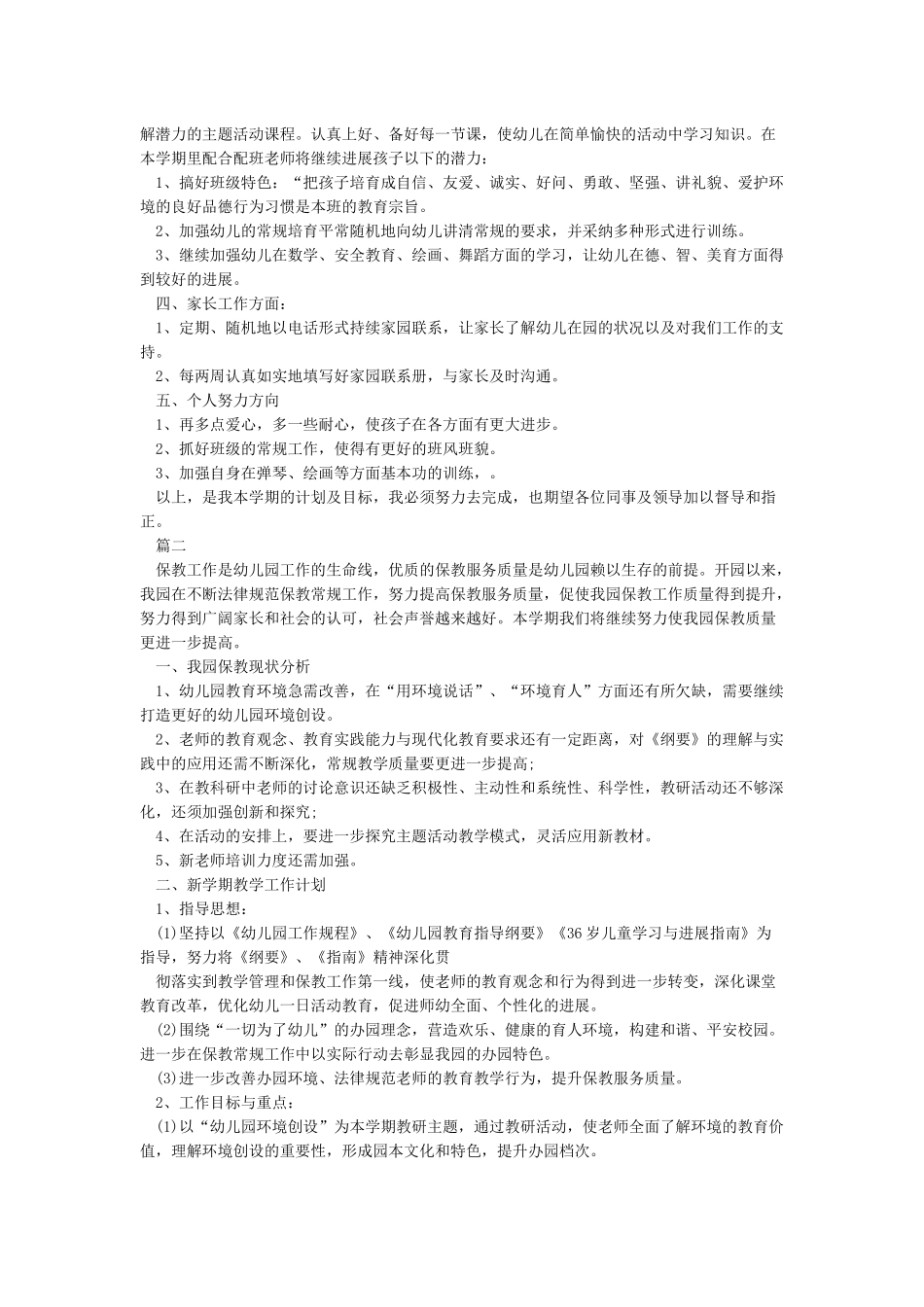 2024工作计划和展望_第2页