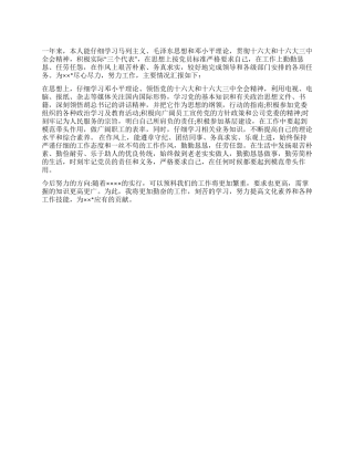 2024年个人工作总结模版