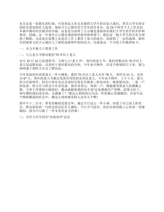 2024年乡镇村官个人工作总结