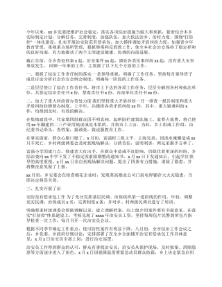 2024年乡镇社会治安综合治理工作总结