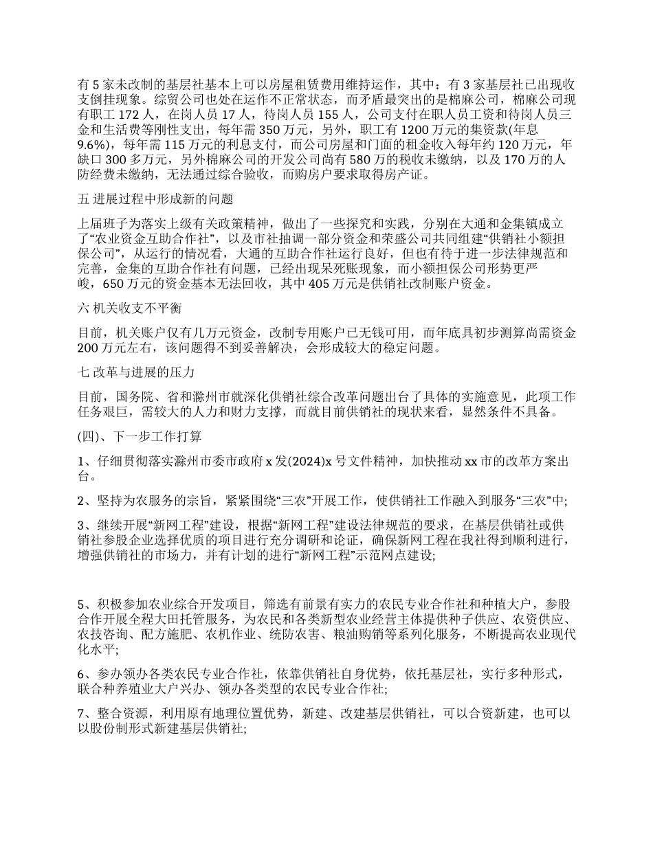 2024年供销作上半年工作总结和下半年工作计划_第3页