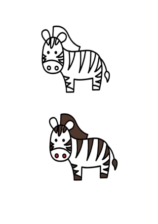 1一3岁宝宝简笔画(高清可打印)