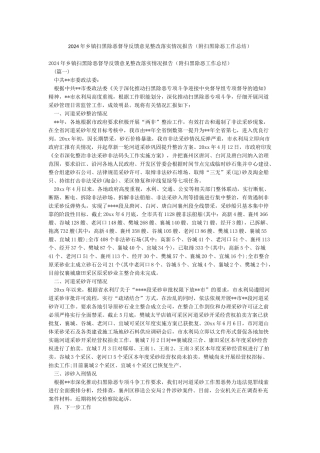 2024年乡镇扫黑除恶督导反馈意见整改落实情况报告