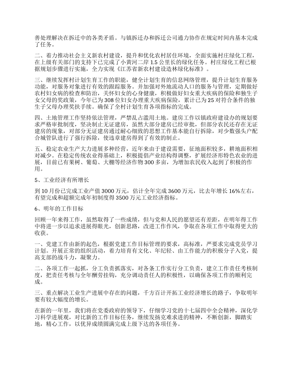 2024年农村党支部工作总结_第2页