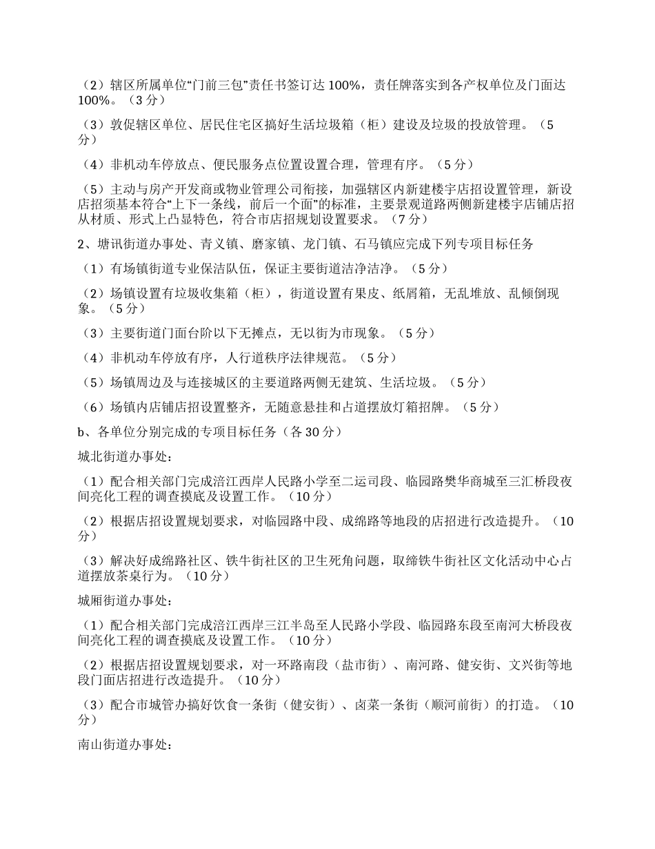 2024年城管目标管理责任书范文_第2页