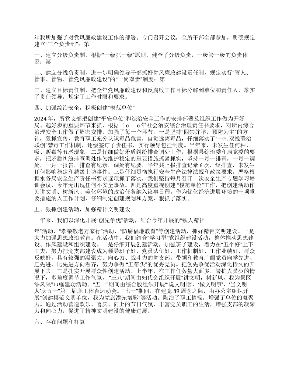 2024年基层党组织建设工作总结_第2页