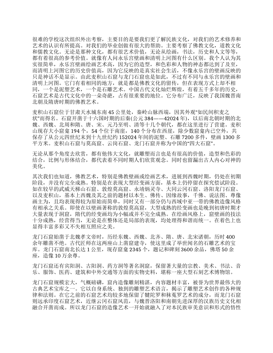 2024年外出考察工作总结_第1页