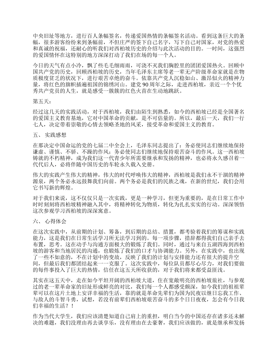 2024年大学暑期实践总结_第3页