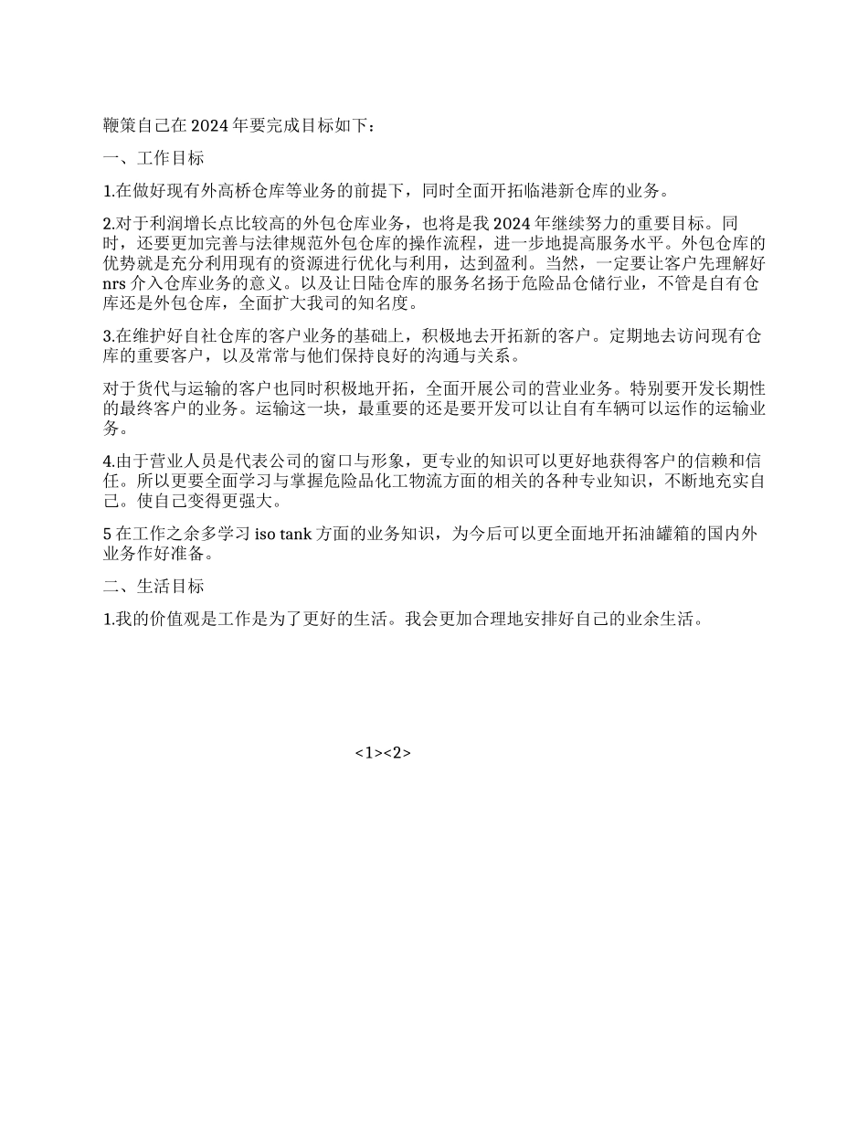 2024年工作总结以及2024年展望_第1页