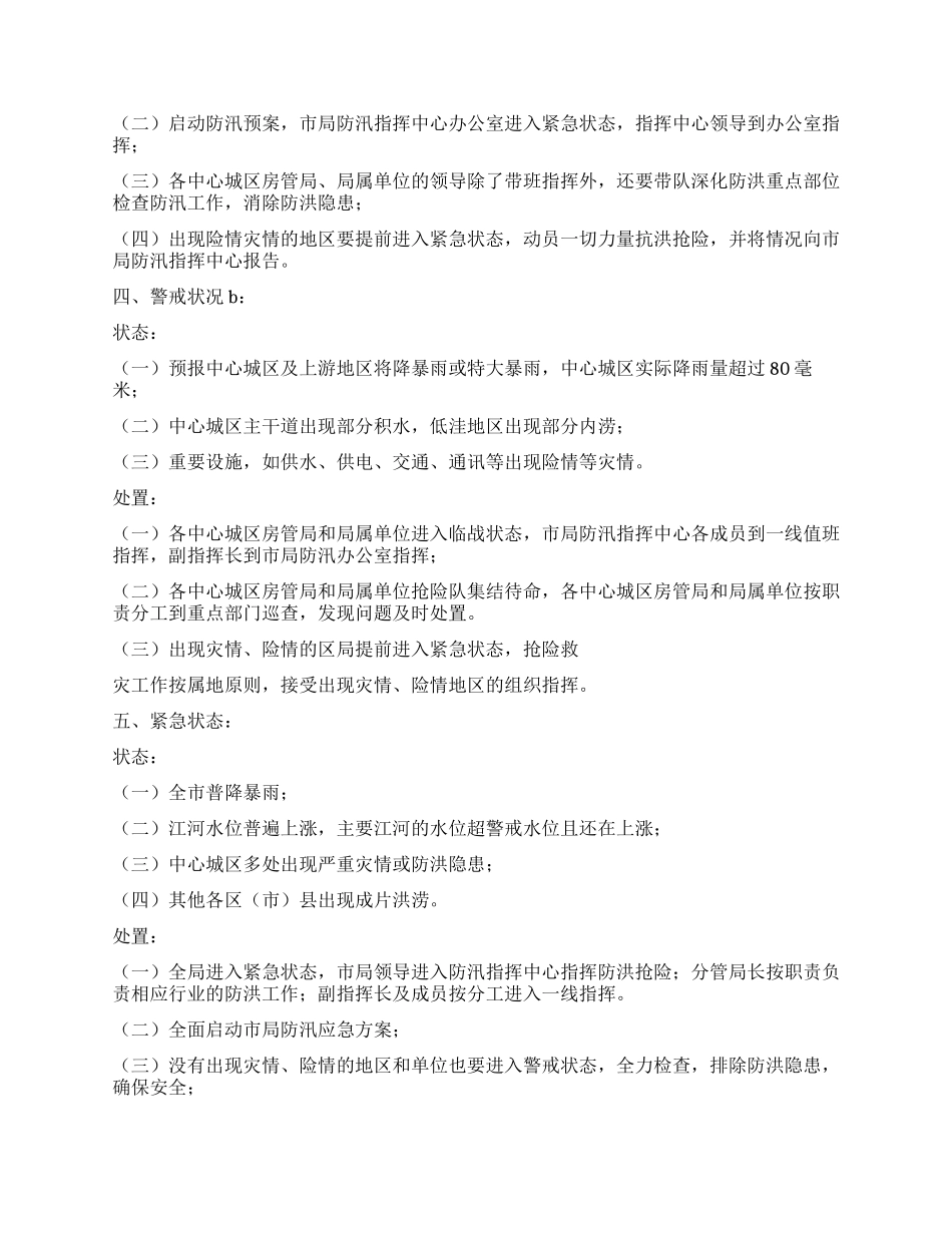2024年市城乡房产管理局防汛应急预案_第2页