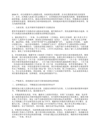 2024年市行政服务中心年终工作总结
