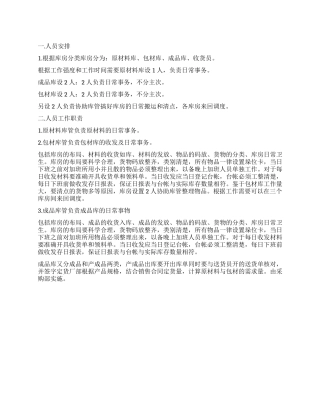 2024年库管个人工作计划800字