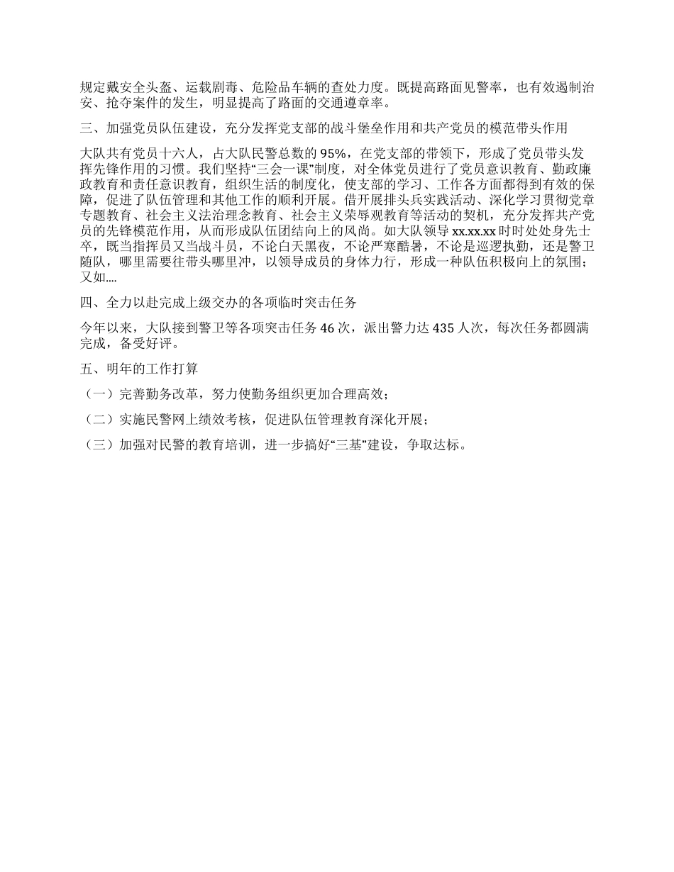2024年度公安工作总结_第2页