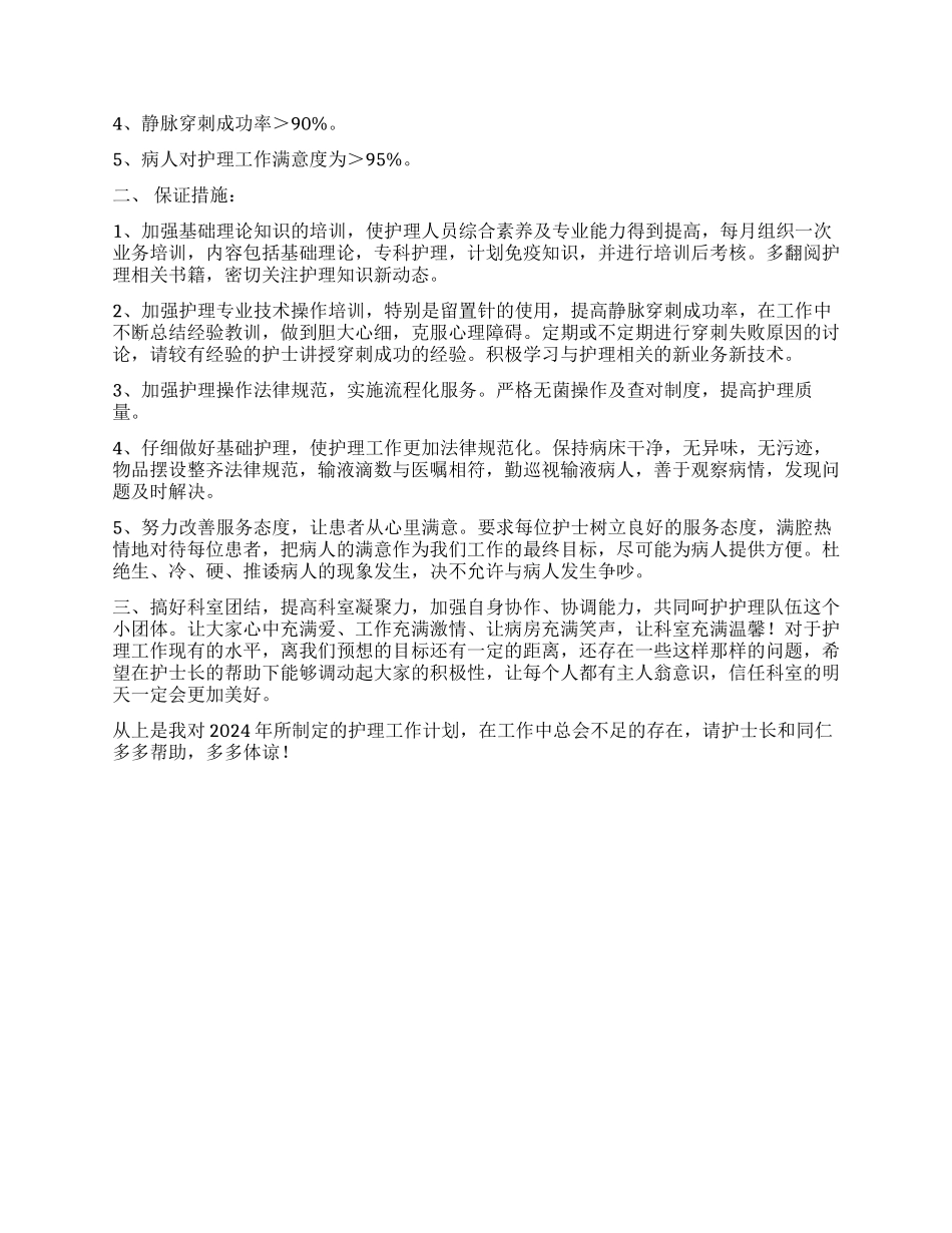 2024年护士年终总结与工作计划_第2页