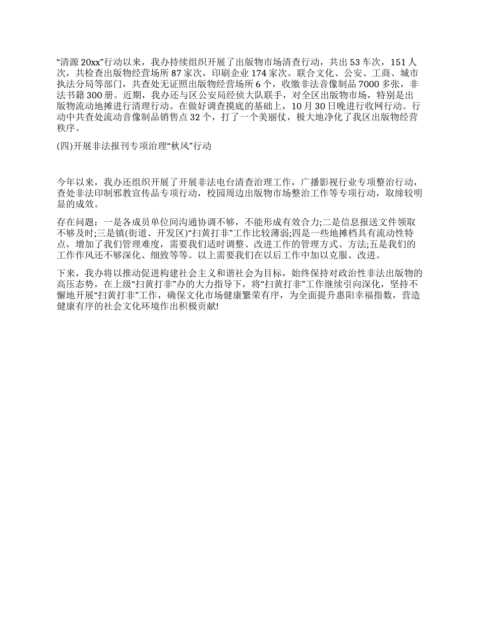 2024年政府扫黄打非工作总结_第3页