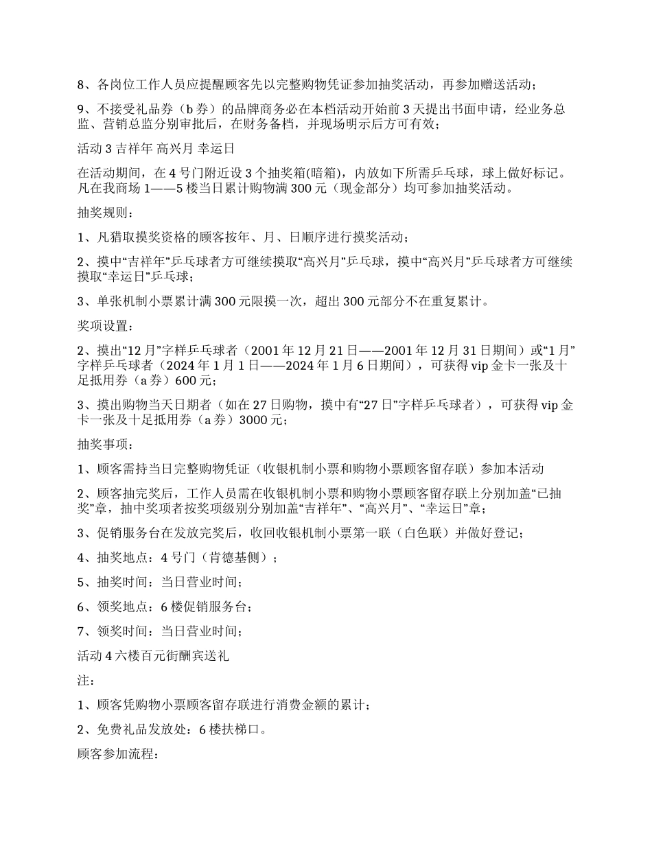 2024年春节促销活动方案_第2页