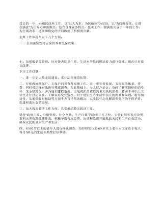 2024年民政所工作总结