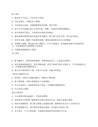 2024年清剿火患工作黑板报宣传资料