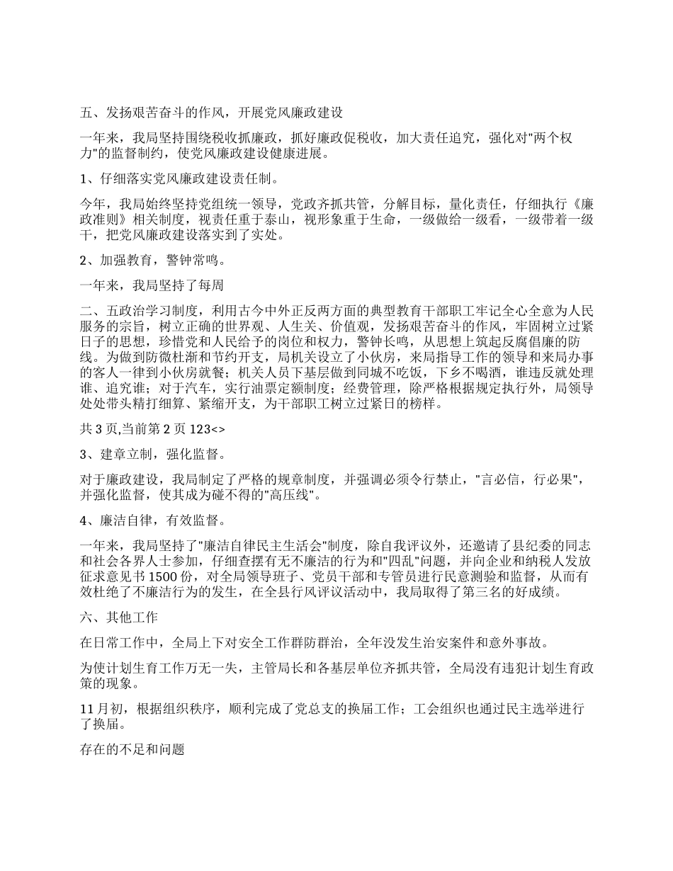 2024年税务工作总结_第3页